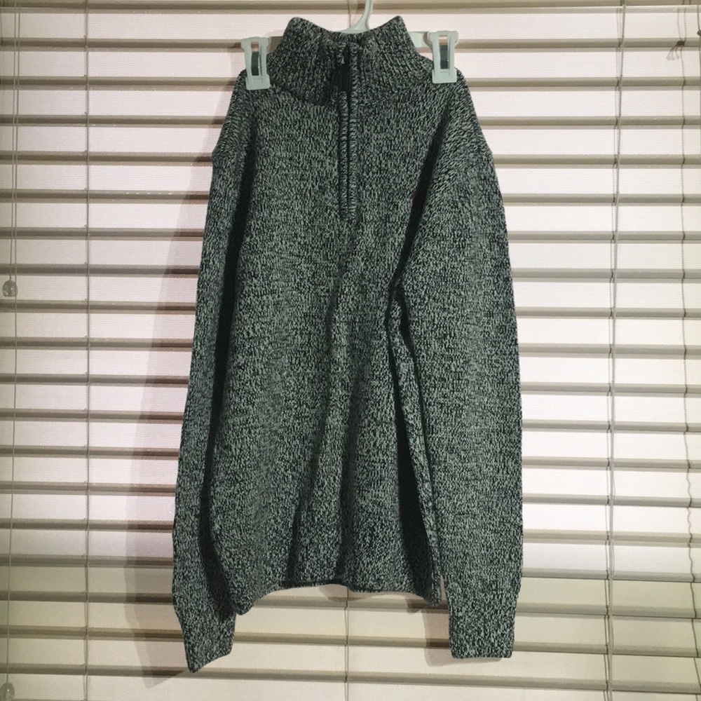 Boys Chaps Zip-up Sweater